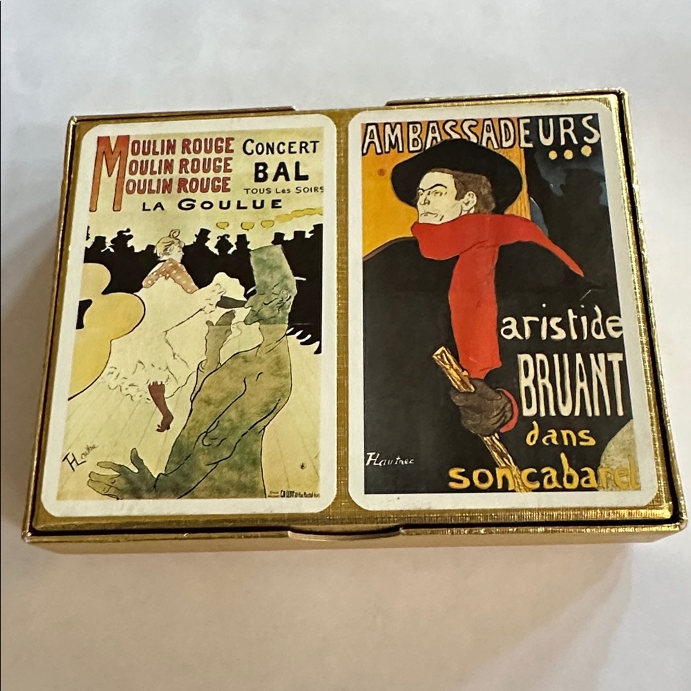 Piatnik Toulouse-Lautrec Playing Cards - Picture 2 of 6